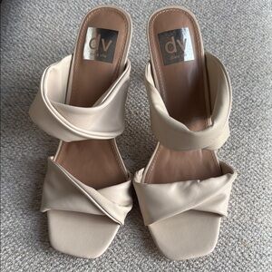 DV by Dolce Vita Cream Women's Mules